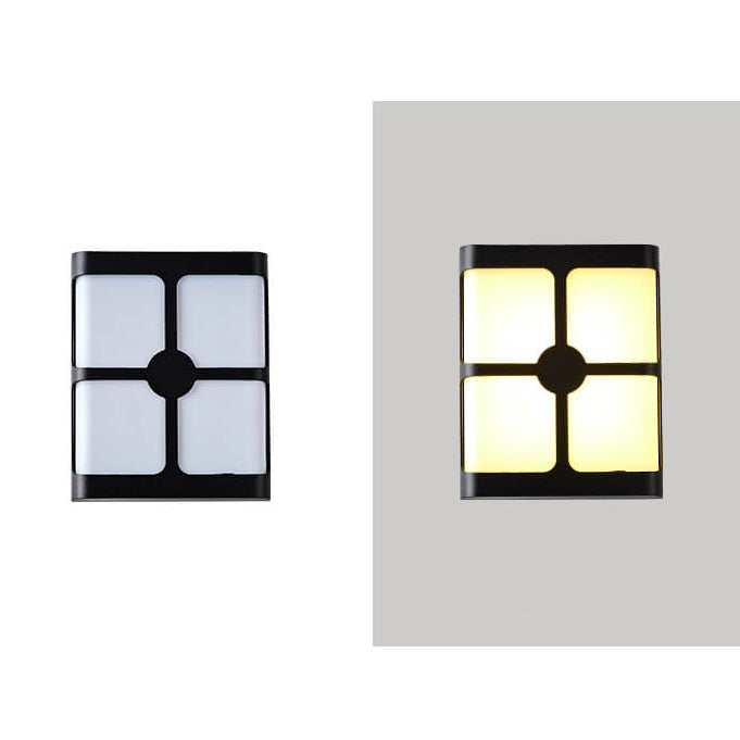 Applique murale moderne créative étanche à LED pour extérieur 