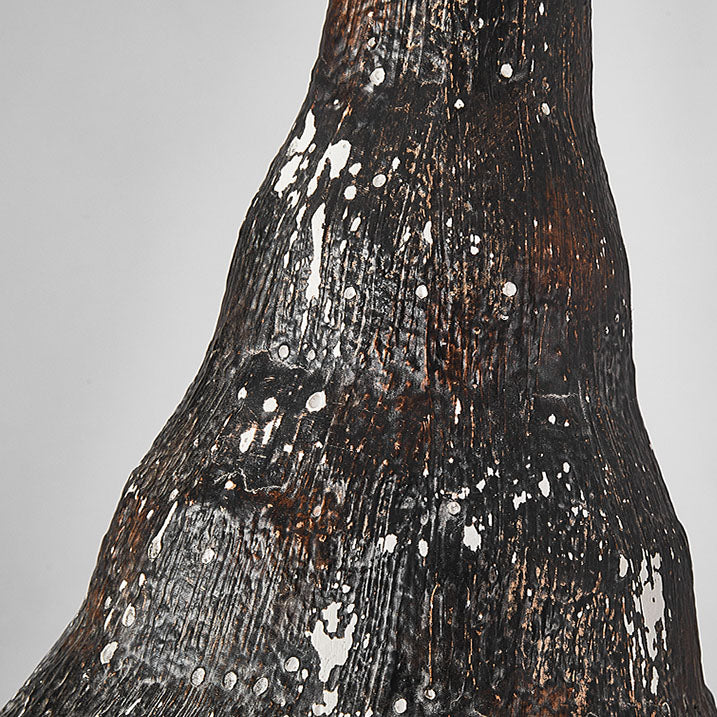 Traditional Vintage Iron Rust Cone Shape 1-Light Pendant Light for Living Room
