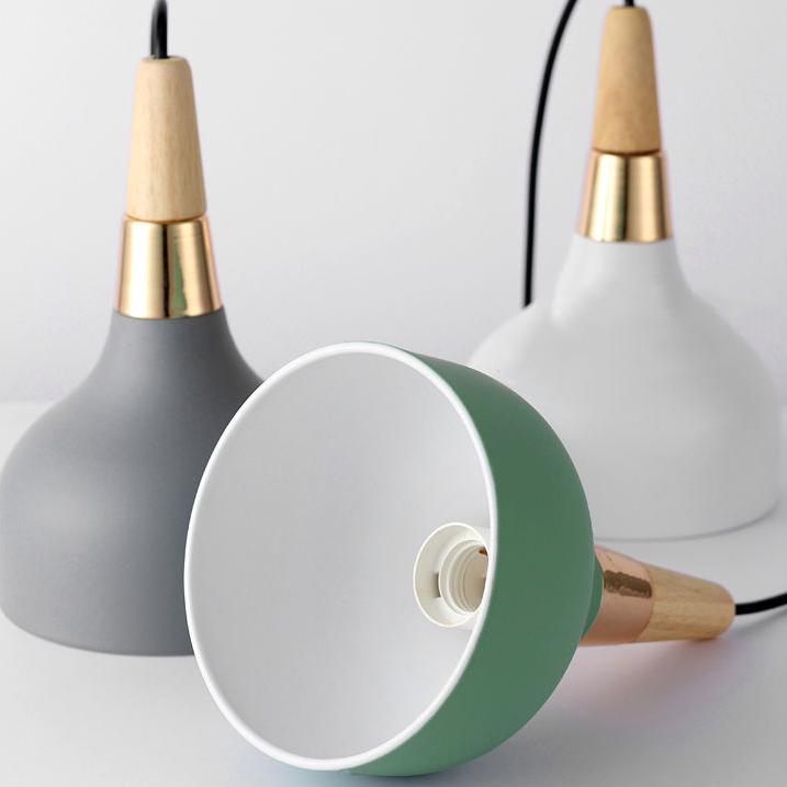 Creative Modern Macaron Disc Art 1-Light Pendant Light