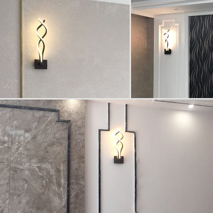 مصباح حائط LED على شكل خطوط إبداعية إسكندنافية 