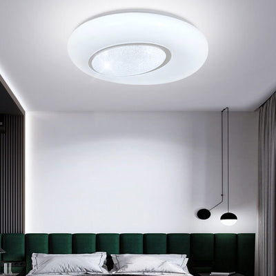 Colorful RGB Smart Remote Control LED Flush Mount Ceiling Light