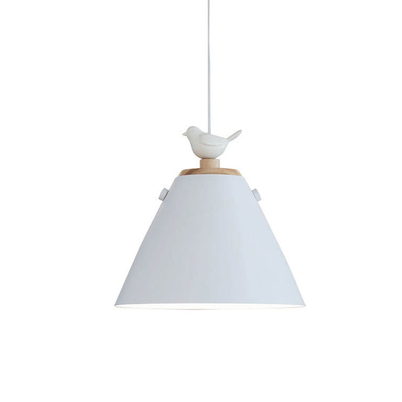 Nordic Aluminum Bird Decorative Ring 1-Light Pendant Light