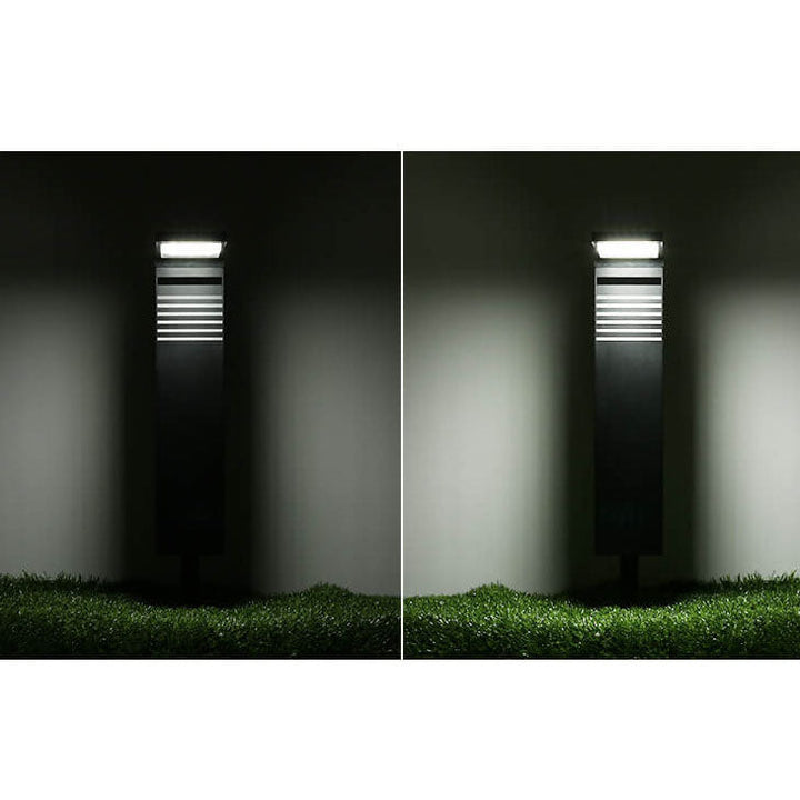 Lumière de jardin solaire LED étanche moderne pour pelouse extérieure 