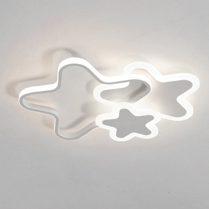 Nordische Cartoon-Sternform LED-Deckenleuchte 
