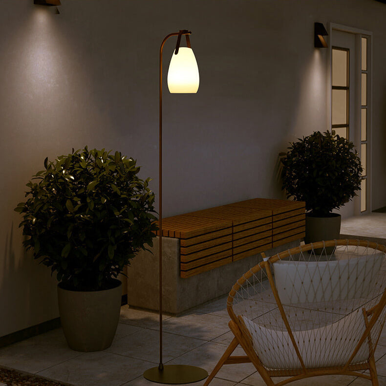 Modern Minimalist PE Handy Lamp Design LED Standing Floor Lamp