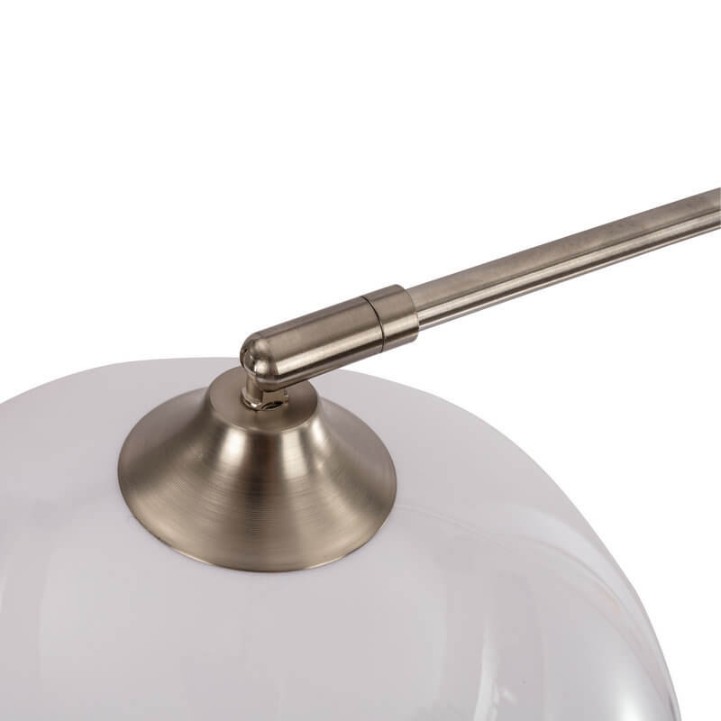 Moderne 1-flammige Stehlampe mit Angelruten-Lampenschirm aus Acryl 