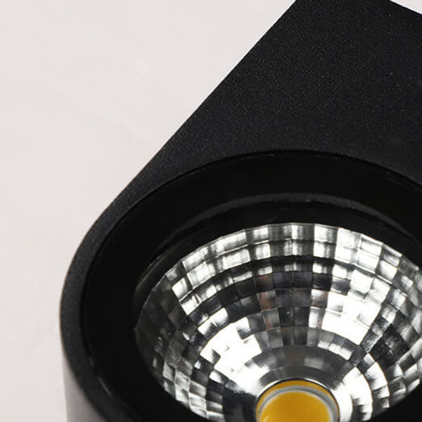 Applique murale LED à Double tête en aluminium, couleur unie, moderne, étanche, pour l&