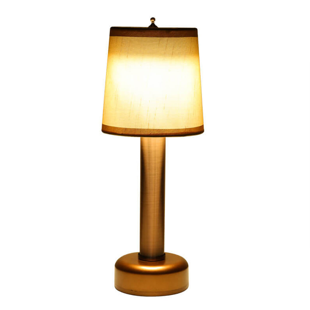 Vintage Linen Iron LED Rechargeable Table Lamp