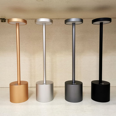 Modern Aluminum USB Rechargeable LED Decorative Table Lamp