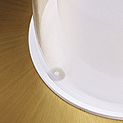 Lampe de Table Moderne à Bougie LED Cylindrique de Luxe Léger 