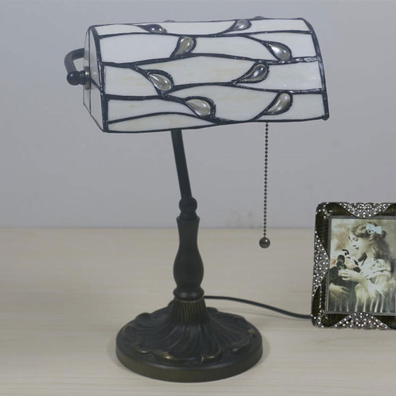 Vintage Tiffany Lucite Beads Design 1-Light Table Lamp