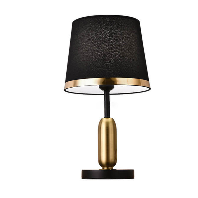Lampe de Table 1 Lumière en Tissu Rétro Européen 