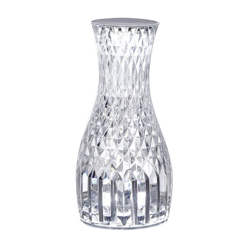 Vase Créatif Moderne Acrylique USB Rechargeable Lampe de Table à LED Tactile 