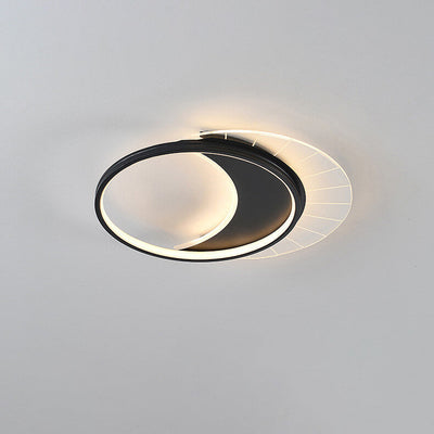 Round Nordic Creative Multi-Style LED Flush Mount Light