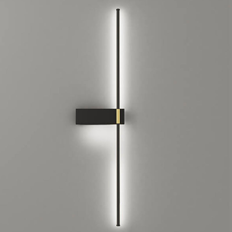 Modern Minimalist Long Line Iron Acrylic LED Wall Sconce Lamp