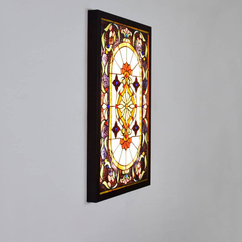 Creative Luxury Stained Glass Tiffany LED Wall Sconce Lamp