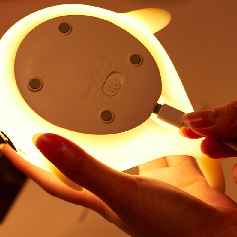 Lampe de table moderne créative en silicone LED Pat Night Light 