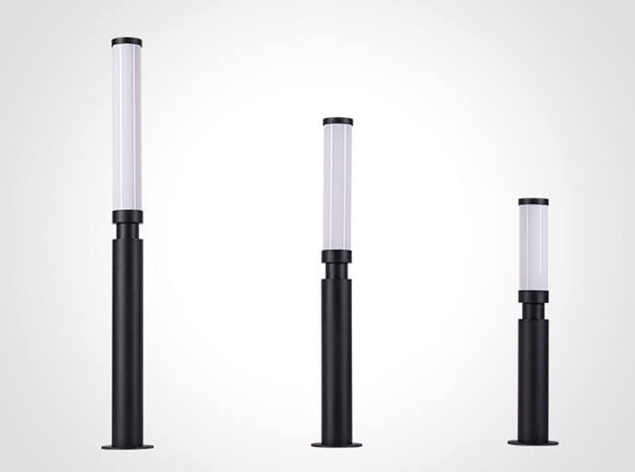 Moderne Acryl wasserdichte kreative Lippenstift-Design LED Outdoor Rasen Stehlampe 