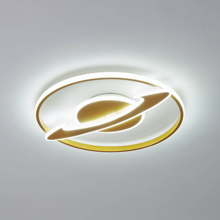 Moderne luxuriöse goldene Satelliten-Runddesign-LED-Deckenleuchte 