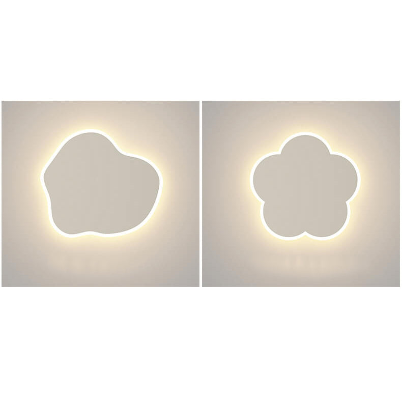 Modern Creative Shape Iron Acrylic LED Wall Sconce Lamp