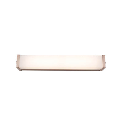 Modern Minimalist Rose Gold Square Strip Acrylic LED Wall Sconce Lamp