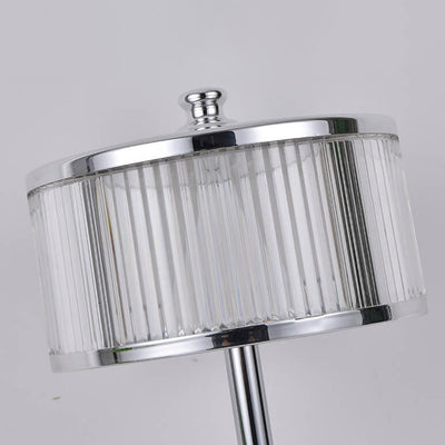 Lampe de table ambiante tactile LED rechargeable en acrylique de luxe créatif 