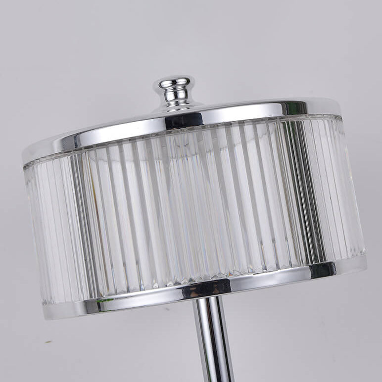Lampe de table ambiante tactile LED rechargeable en acrylique de luxe créatif 