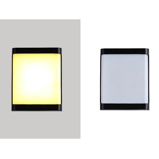 مصباح حائط LED حديث مقاوم للماء للإضاءة الخارجية 