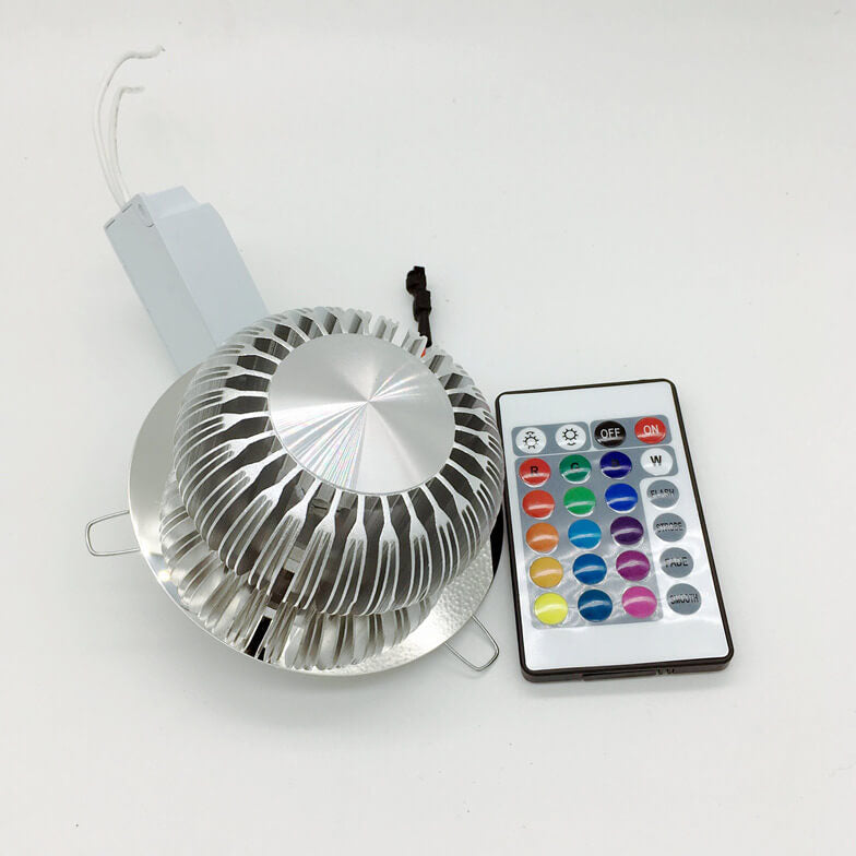 Applique murale LED colorée en aluminium, nid d&