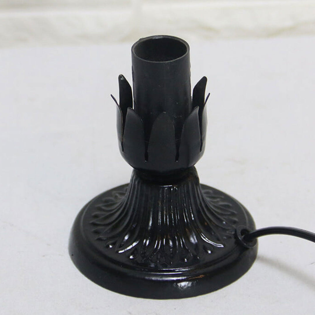 Retro Tiffany Creative Flower Design 1-Light Table Lamp