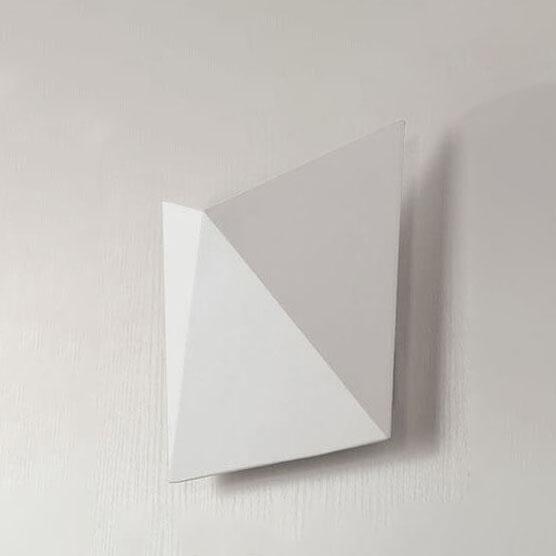 Modern Minimalist Origami 1-Light LED Wall Sconce Lamp
