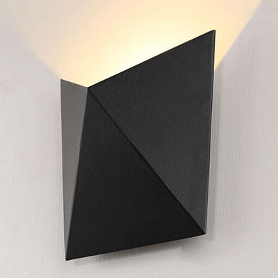 Modern Minimalist Origami 1-Light LED Wall Sconce Lamp