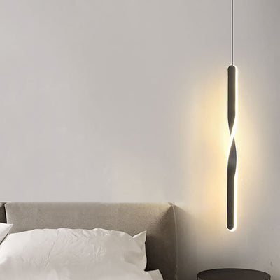 Moderne Simple Line 1-flammige LED-Pendelleuchte