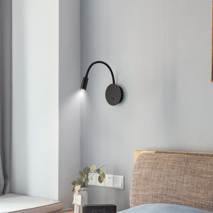 Minimalist 1-Light 360 Degree Adjustment LED Wall Sconce Lamp