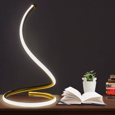 Snake Shade 1-Light LED Table Lamps
