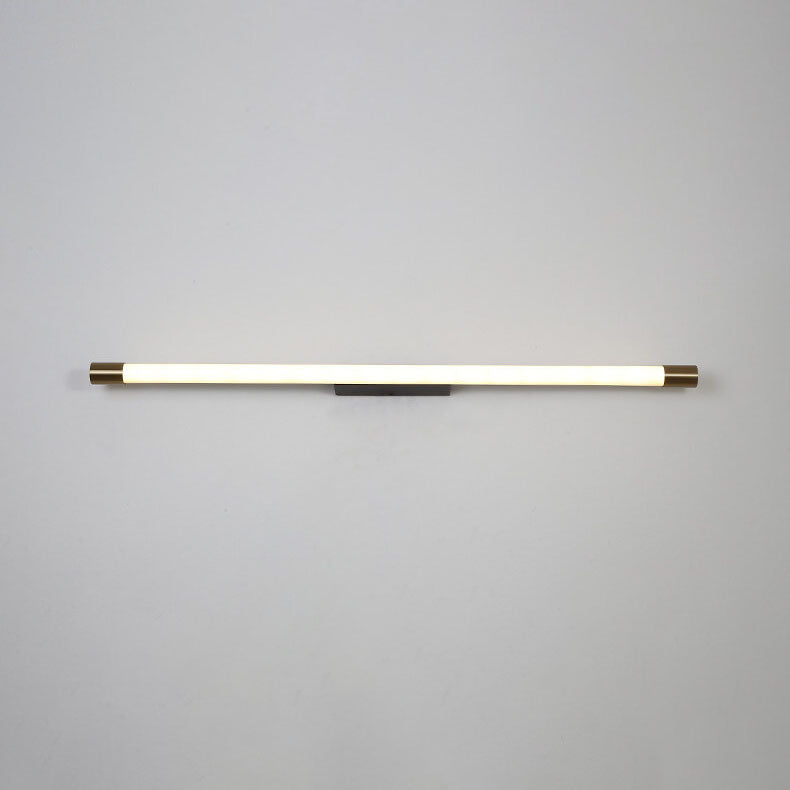 Lampes murales à LED en aluminium linéaire cylindre moderne pour miroir 