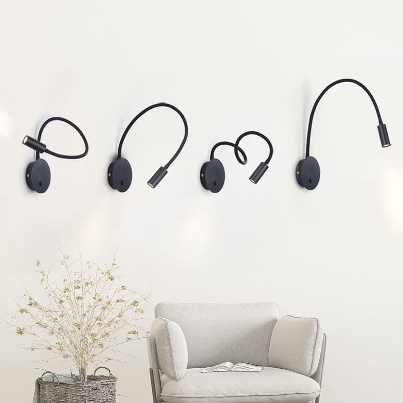 مصباح حائط LED بتصميم بسيط قابل للتعديل بزاوية 360 درجة 