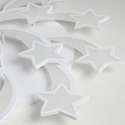 Modern Shooting Star 3-12 Light LED Flush Mount Lighting