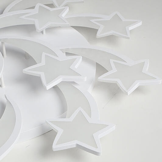 Modern Shooting Star 3-12 Light LED Flush Mount Lighting