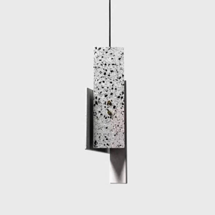 Contemporary Industrial Colorful Cement Geometric 1-Light LED Pendant Light For Living Room