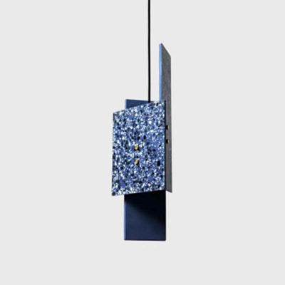 Nordische bunte Zement geometrische 1-Licht LED Pendelleuchte 