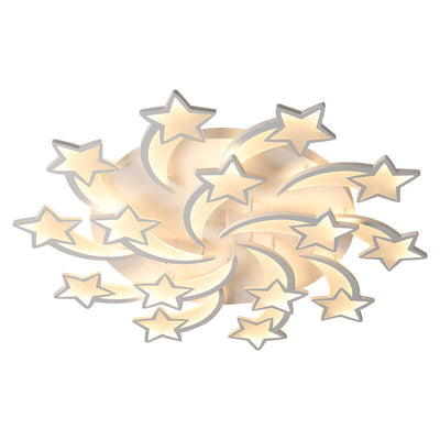 Modern Shooting Star 3-12 Light LED Flush Mount Lighting