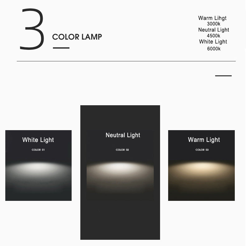 Nordische, minimalistische, runde, ovale LED-Deckenleuchte zur bündigen Montage 