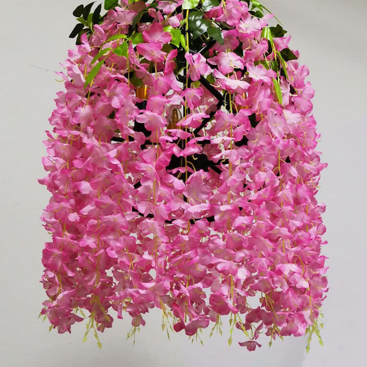 Industrielle bunte Blumen-Kronleuchter mit 1/3/5-Lichtkugel 