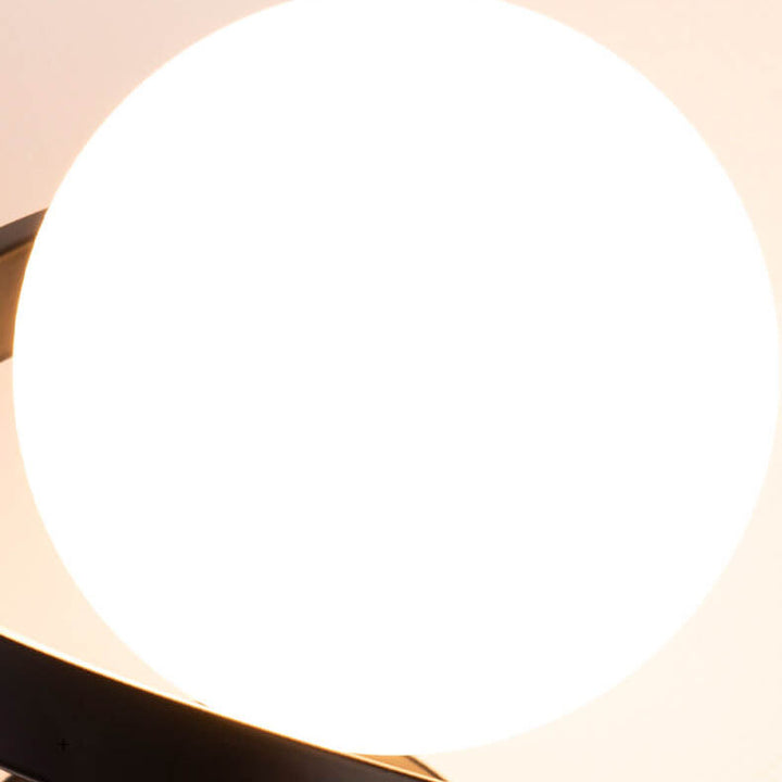 Moderne Eisen gebogene minimalistische 1-Licht Wandleuchte 