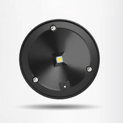ضوء حديقة LED حديث برأس دائري يعمل بالطاقة الشمسية لإضاءة الأرض في الحديقة 
