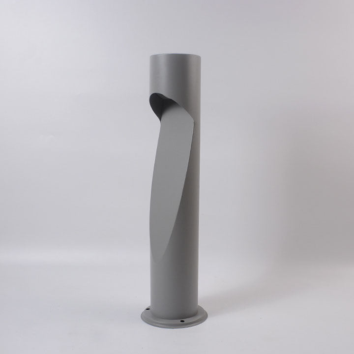 Contemporary Creative Column Geometric Hollow LED Outdoor Waterproof Lawn Landscape Light For Garden