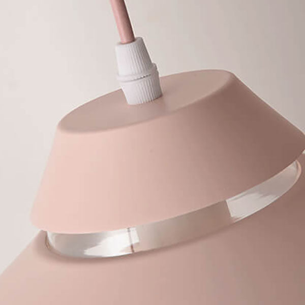 Modern Minimalist Flying Saucer Macaron 1-Light Pendant Light