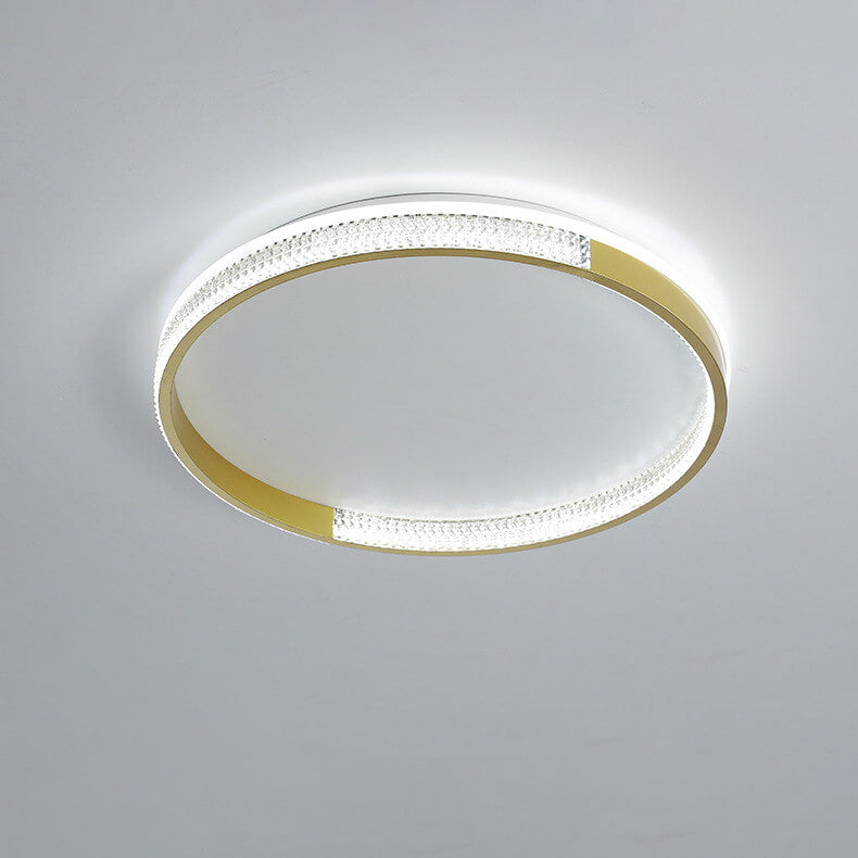 Luz de techo LED de montaje empotrado cuadrado de lujo nórdico 