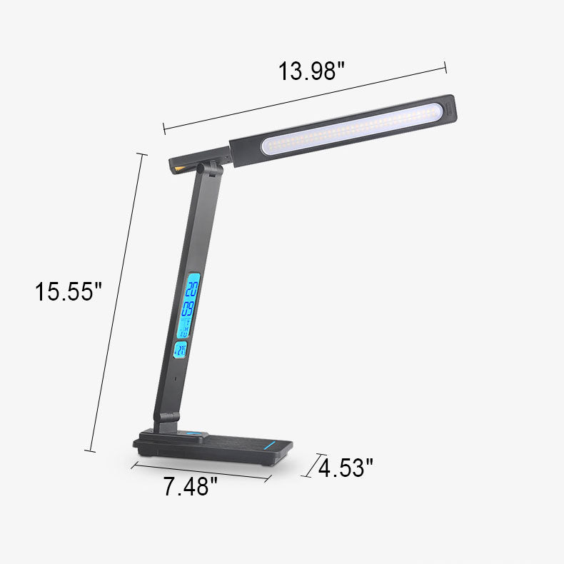 Simple Multifunctional Rotatable LED Wireless Charging Desk Lamp